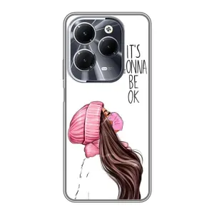 Чохол з друком для Infinix Hot 40 - (Мода) (AlphaPrint) (Коронавірус)