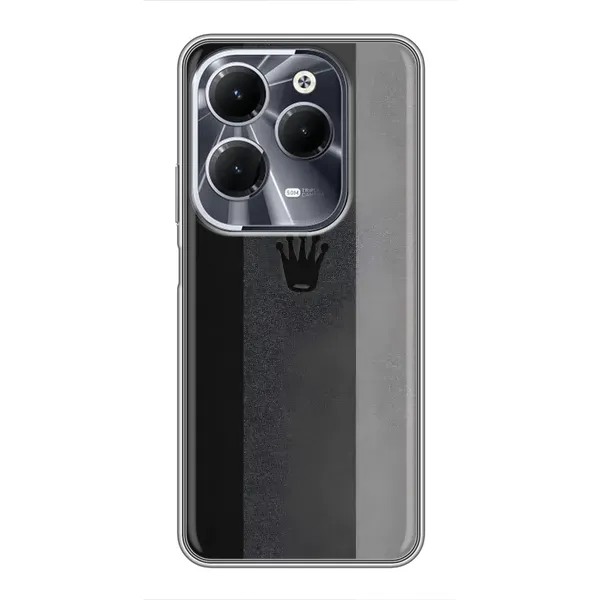 Чехол с принтом «Коронка» для Infinix Hot 40