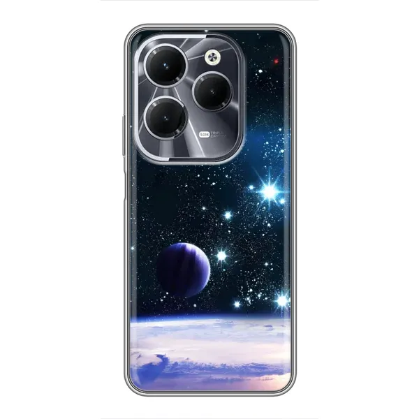 Чехол с принтом «Космический вид» для Infinix Hot 40 Чехол с принтом «Космический вид» для Infinix Hot 40
