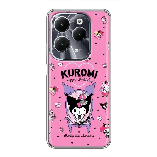 Чехол с принтом «KUROMI» для Infinix Hot 40