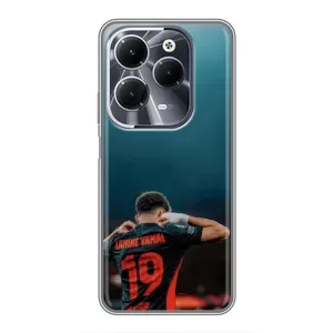 Чехол с футболистом Ламин Ямаль Infinix Hot 40 (Ламин 19)