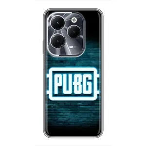 Чеjхол PUBG для  Інфінікс Хот 40 (AlphaPrint) (Лого PUBG)