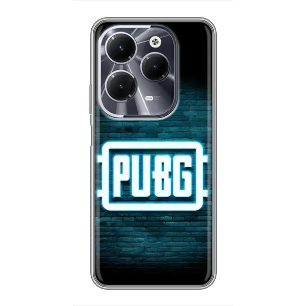 Чехол с принтом «Лого PUBG» для Infinix Hot 40