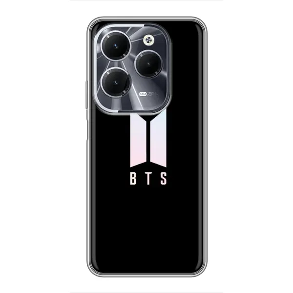 Чехол с принтом «Лого BTS» для Infinix Hot 40
