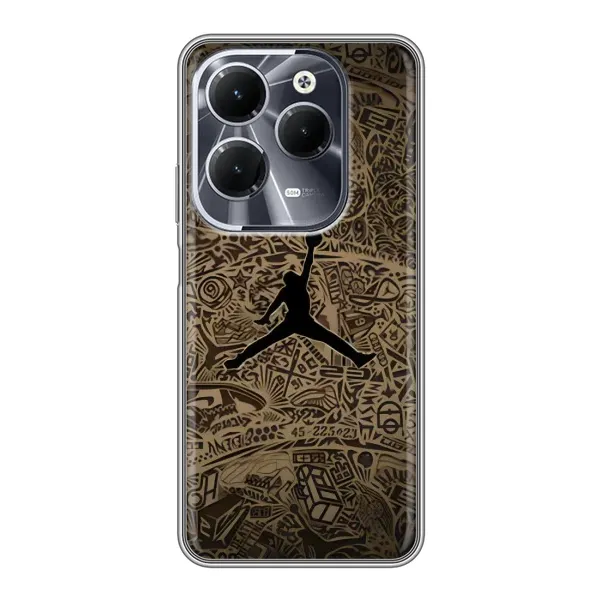 Чехол с принтом «Logo Jordan» для Infinix Hot 40