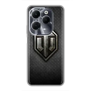 Чехол с принтом «Лого Tanks» для Infinix Hot 40