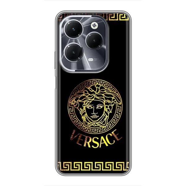 Чехол с принтом «Logo Versace» для Infinix Hot 40