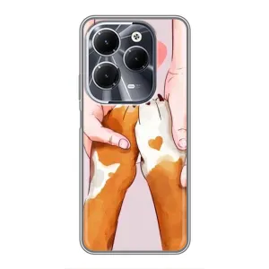 Чохли з собаками для Infinix Hot 40 (VPrint) (Любовь до собак)