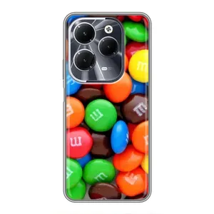 Чехол с принтом «MM's» для Infinix Hot 40