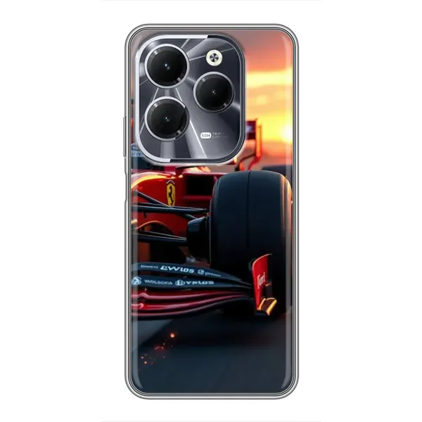 Чехол с принтом «Макларен на закате» для Infinix Hot 40