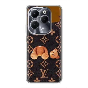 Брендновые Чехлы для Infinix Hot 40 - (PREMIUMPrint) (Медведь без головы)