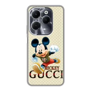 Чехол Disney Mouse Infinix Hot 40 (PREMIUMPrint) (Mikki Gucci)