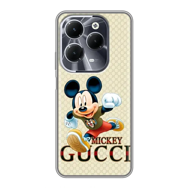 Чохол з принтом «Mikki Gucci» для Infinix Hot 40