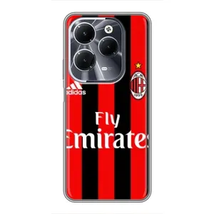 Чехлы для Infinix Hot 40 (VPrint) - Футбольные клубы (Milan)