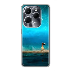 Чехол с мультфильмом Моана Infinix Hot 40 (Океан Моана)