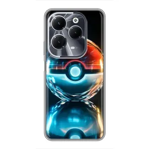 Чохол з Пікачу на Infinix Hot 40 (М'яч Пікачу)