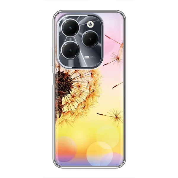 Чехол с принтом «Одуванчик» для Infinix Hot 40