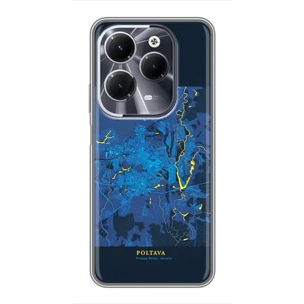 Чохол з принтом «Полтава» для Infinix Hot 40