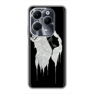 Чехол с принтом «Принцесса» для Infinix Hot 40