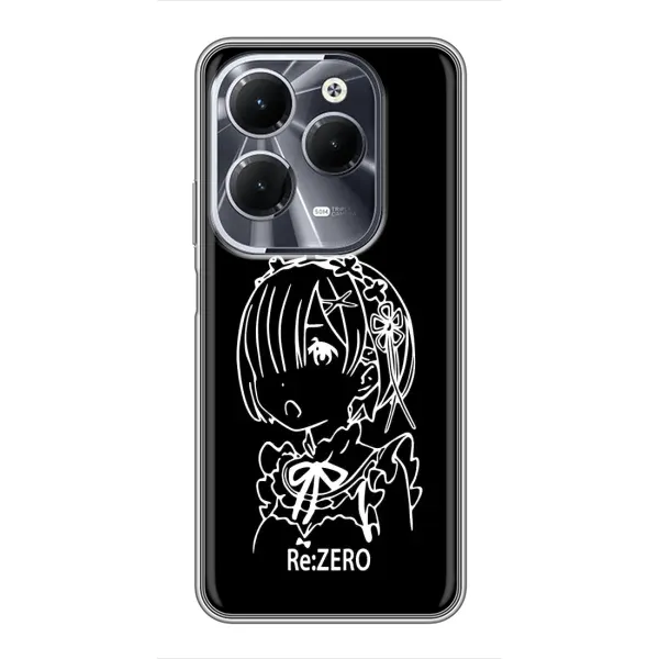 Чехол с принтом «Re: Zero» для Infinix Hot 40
