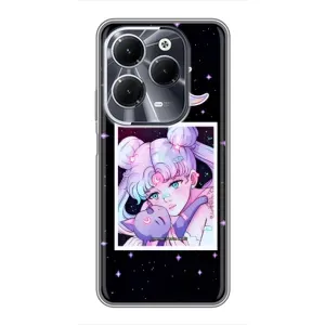 Чехол с принтом «Сейлор Мун» для Infinix Hot 40