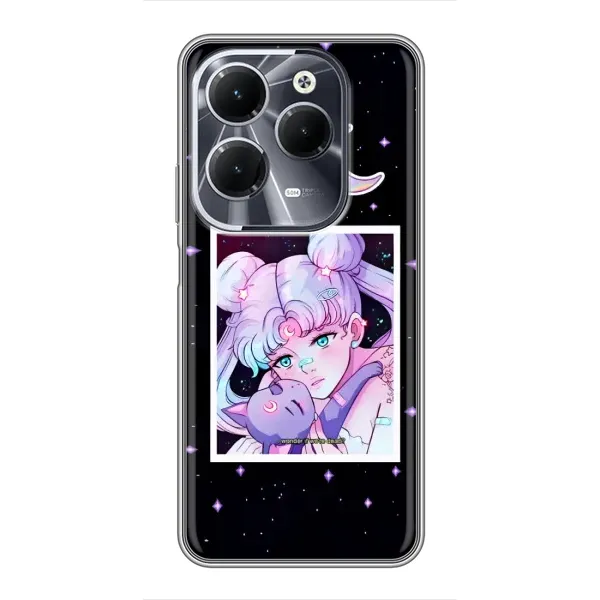 Чехол с принтом «Сейлор Мун» для Infinix Hot 40