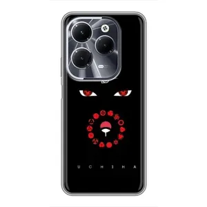 Чехлы на тему: Итачи Учиха для Infinix Hot 40 (AlphaPrint) (глаза Итачи)