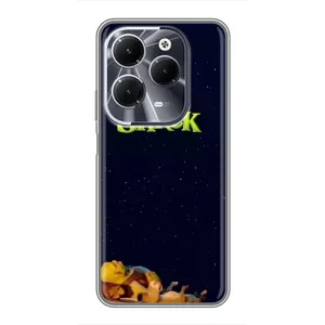 Чехол с принтом «Отдыхающий Шрек» для Infinix Hot 40