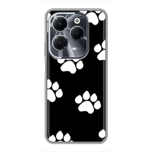 Чохли з собаками для Infinix Hot 40 (VPrint) (Сліди собаки)