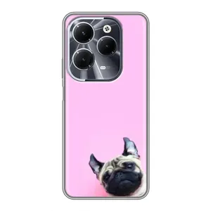 Чохли з собаками для Infinix Hot 40 (VPrint) (Смішна собака)