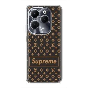 Чехол для Infinix Hot 40 с картинкой Supreme (AlphaPrint) (Supreme LV)