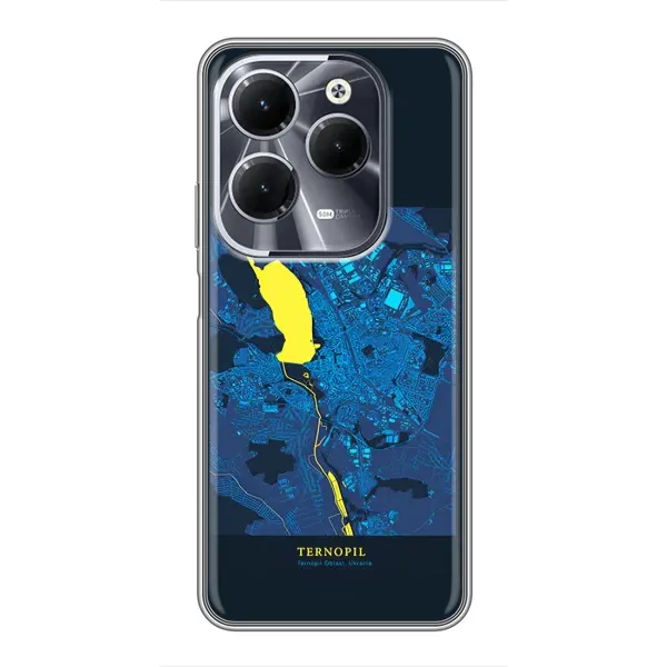 Чохол з принтом «Тернопіль» для Infinix Hot 40