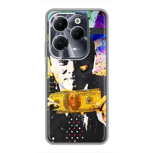 Чехол с принтом «Волк с Уолл-стрит» для Infinix Hot 40
