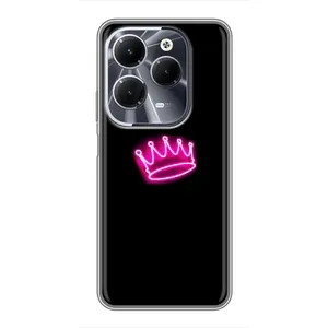Чехол с принтом «Яркая корона» для Infinix Hot 40