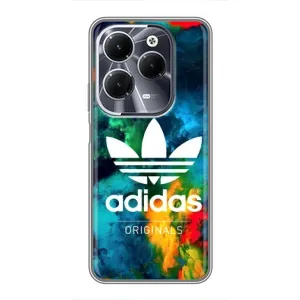 Чехлы Адидас для Infinix Hot 40 (AlphaPrint)
