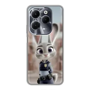Чехол Зоотрополіс на Infinix Hot 40 (Офицер Джуди Хоппс)