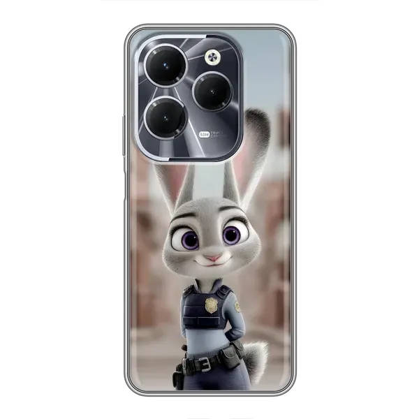 Чехол с принтом «Офицер Джуди Хоппс» для Infinix Hot 40