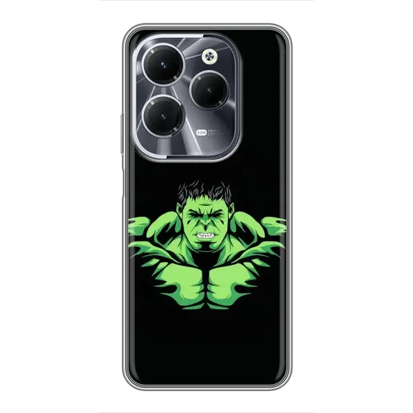 Чехол с принтом «Зелёный Халк» для Infinix Hot 40