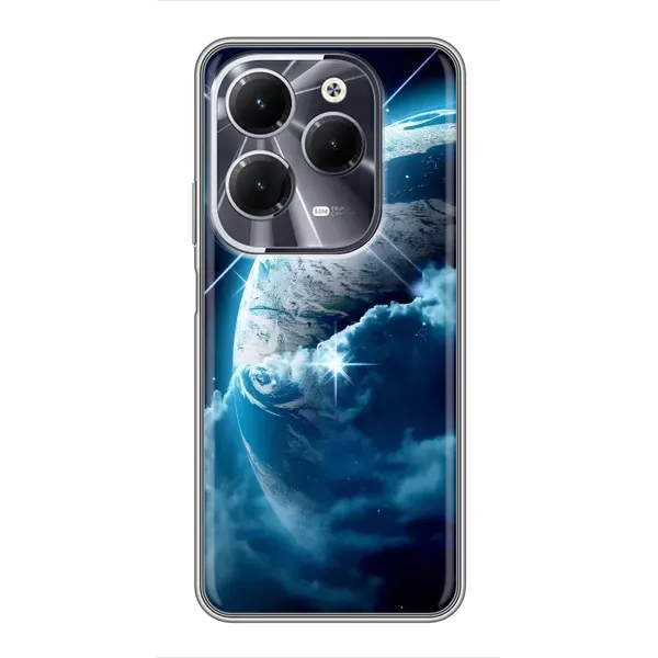 Чехол с принтом «Земля с космоса» для Infinix Hot 40 Чехол с принтом «Земля с космоса» для Infinix Hot 40