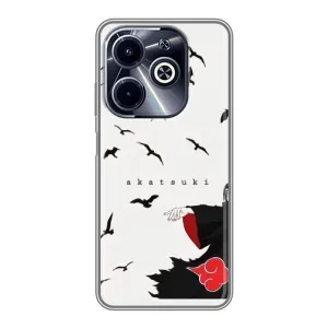 Чехлы на тему: Итачи Учиха для Infinix Hot 40i (AlphaPrint) (Akatsuki)