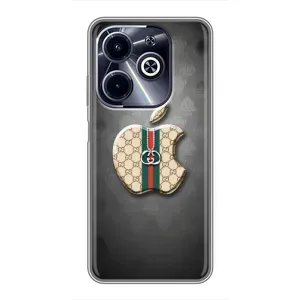 Чехлы ГУЧЧИ для Инфиникс ХОТ40 ай (AlphaPrint) (Apple gucci)