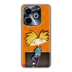 Бренднові Чохли для Infinix Hot 40i - (PREMIUMPrint) (Арнольд)