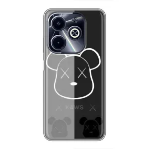 Чохли для Infinix Hot 40i - Bearbrick Louis Vuitton (PREMIUMPrint) (БеарБрік очі)