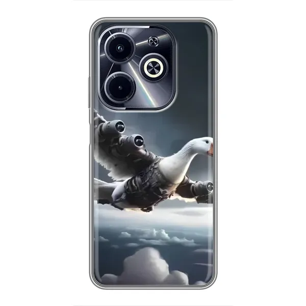 Чехол с принтом «Бомбардини гусини» для Infinix Hot 40i