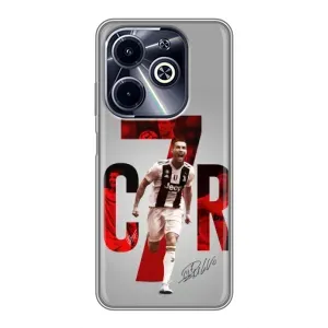 Чехол Криштиану Роналду для Infinix Hot 40i (AlphaPrint) (C7R)
