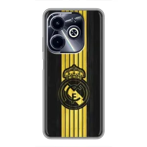 ФК Реал Мадрид чехлы для Infinix Hot 40i (AlphaPrint) (фон Реал Мадрид)
