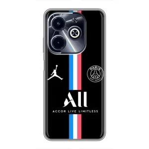Чехлы PSG для Infinix Hot 40i (AlphaPrint) (футболка ПСЖ)