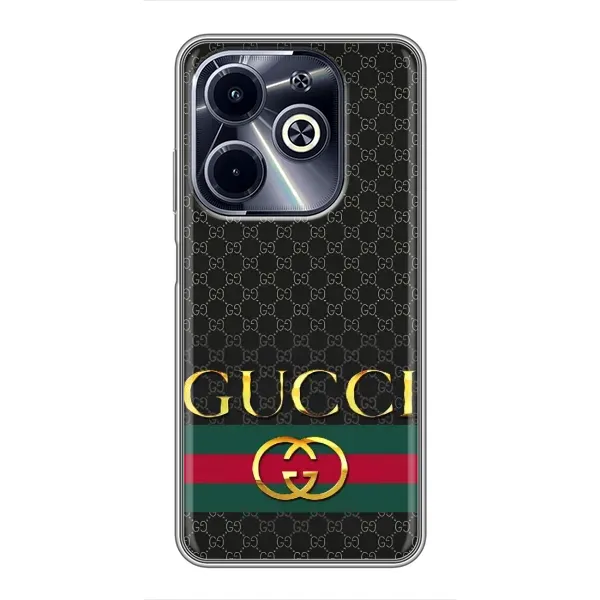 Чехол с принтом «Gucci оригинал» для Infinix Hot 40i