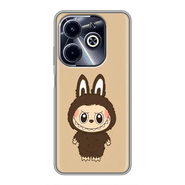 Чохол з принтом «Bored Ape в червоному» для Infinix Hot 40i