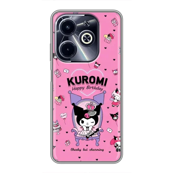 Чехол с принтом «KUROMI» для Infinix Hot 40i